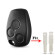 Корпус ключа для Renault Megane Modus Espace Laguna Duster Logan DACIA Sandero Fluence Clio Kangoo, 3 кн
